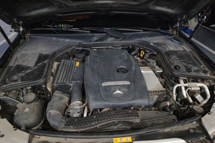 Used Mercedes-Benz C-Class 2017 Facelift C 200 Coupe Engine Bay