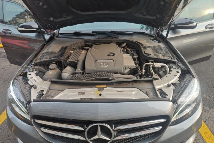 Used Mercedes-Benz C-Class 2017 C 200 Sport Edition Engine Bay