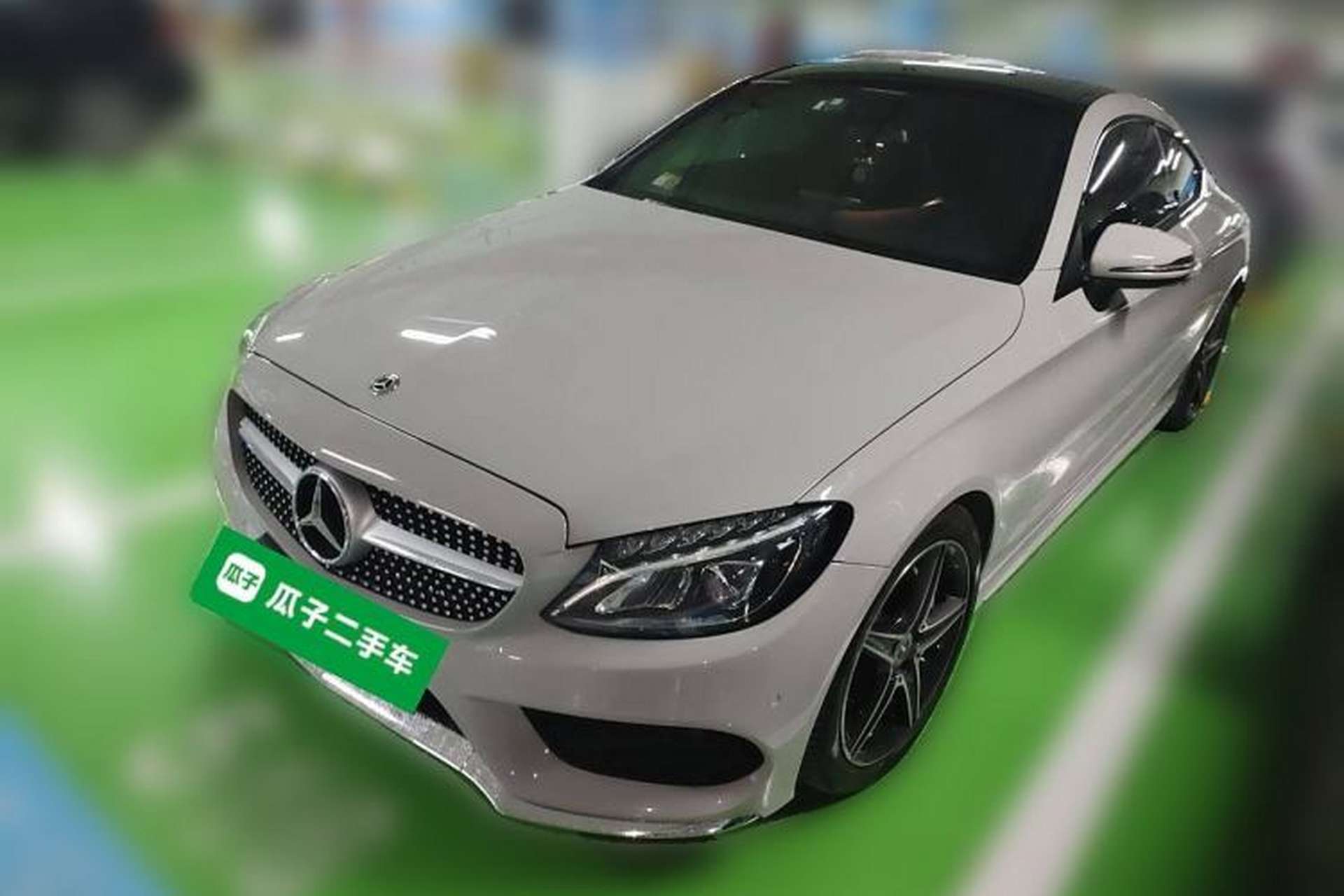 Used Mercedes-Benz C-Class 2017 C 200 Coupe Front Left 45 Deg