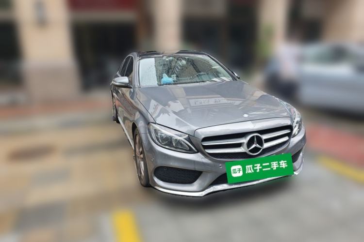 Used Mercedes-Benz C-Class 2017 C 200 L Sport Edition Front Right 45 Deg