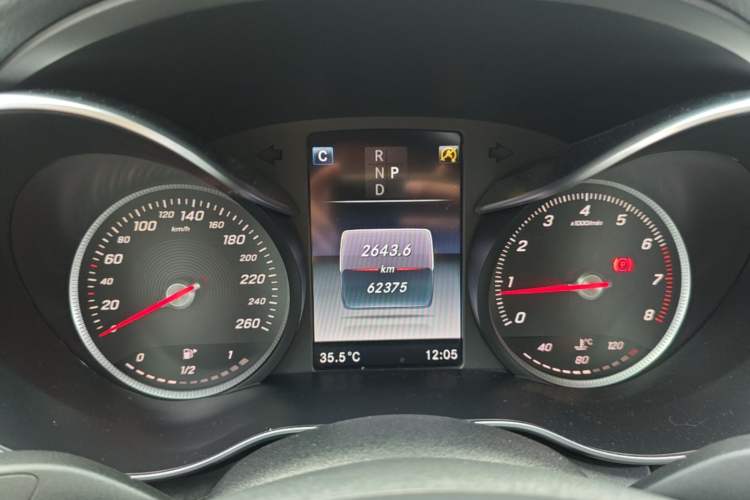 Used Mercedes-Benz C-Class 2017 Facelift C 200 L Sport Edition Instrument Cluster