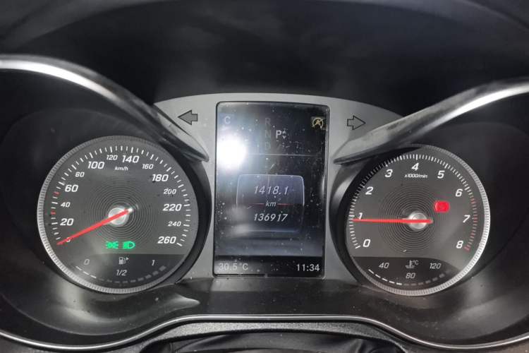 Used Mercedes-Benz C-Class 2017 Revised C 180 L Dynamic Sports Edition Instrument Cluster