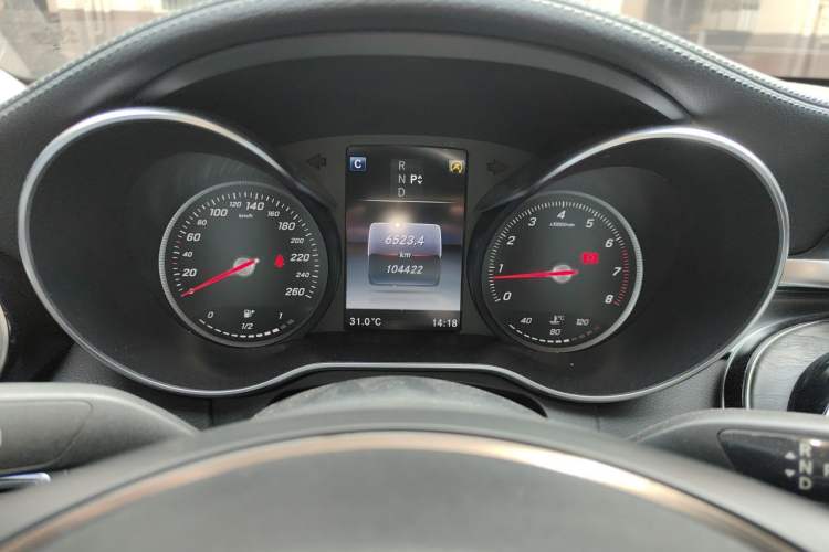 Used Mercedes-Benz C-Class 2017 Facelift C 200 L Sport Edition Instrument Cluster