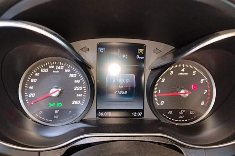 Used Mercedes-Benz C-Class 2017 C 200 Sport Edition Instrument Cluster