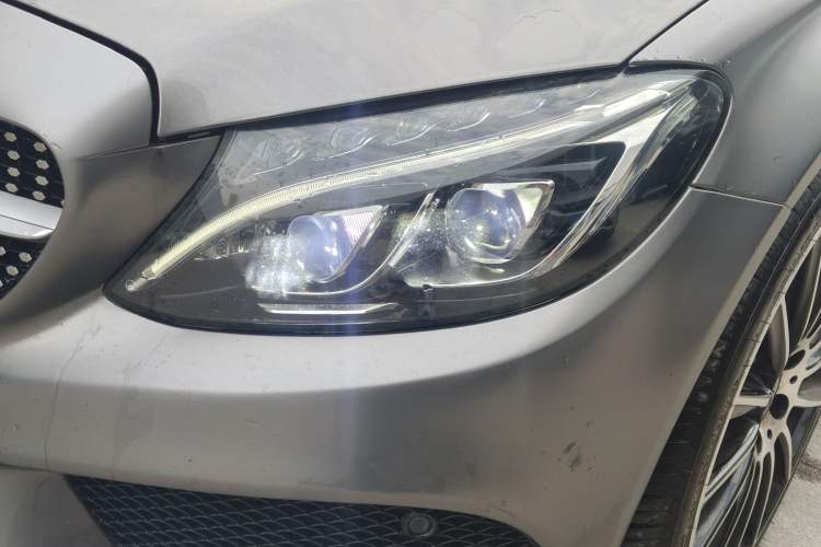 Used Mercedes-Benz C-Class 2017 C 200 4MATIC Coupe Left Front Headlight