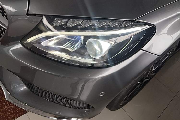 Used Mercedes-Benz C-Class 2017 Facelift C 200 Coupe Left Front Headlight