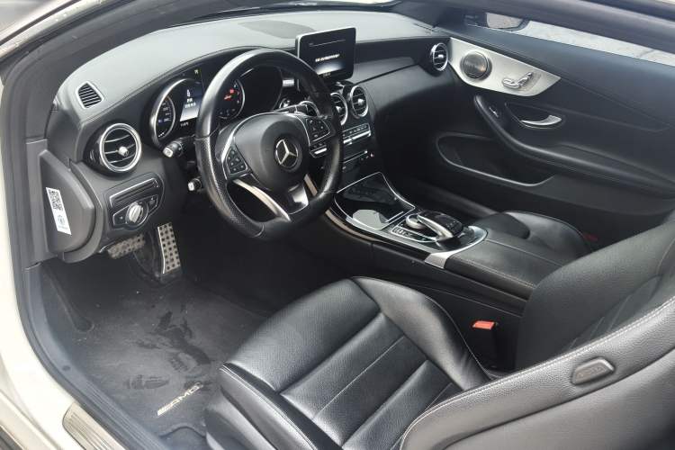 Used Mercedes-Benz C-Class 2017 C 200 4MATIC Coupe Left Front Seat