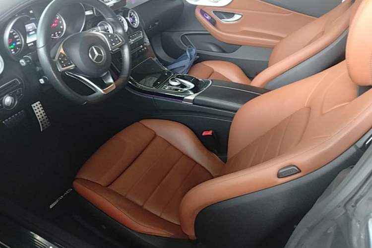 Used Mercedes-Benz C-Class 2017 Facelift C 200 Coupe Left Front Seat