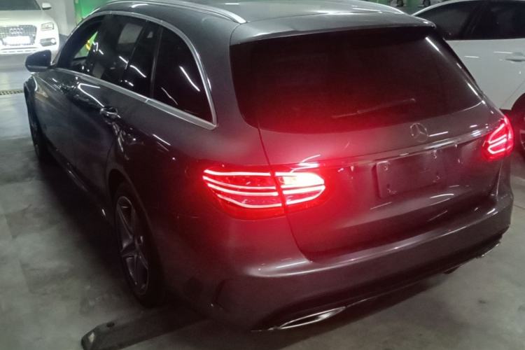 Used Mercedes-Benz C-Class 2017 C 200 station wagon Rear Left 45 Deg