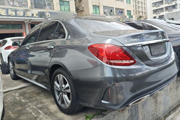 Used Mercedes-Benz C-Class 2017 Facelift C 200 L Sport Edition Rear Left 45 Deg