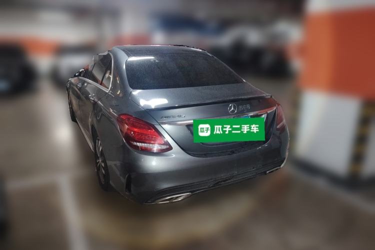 Used Mercedes-Benz C-Class 2017 C 200 L Sport Edition Rear Left 45 Deg