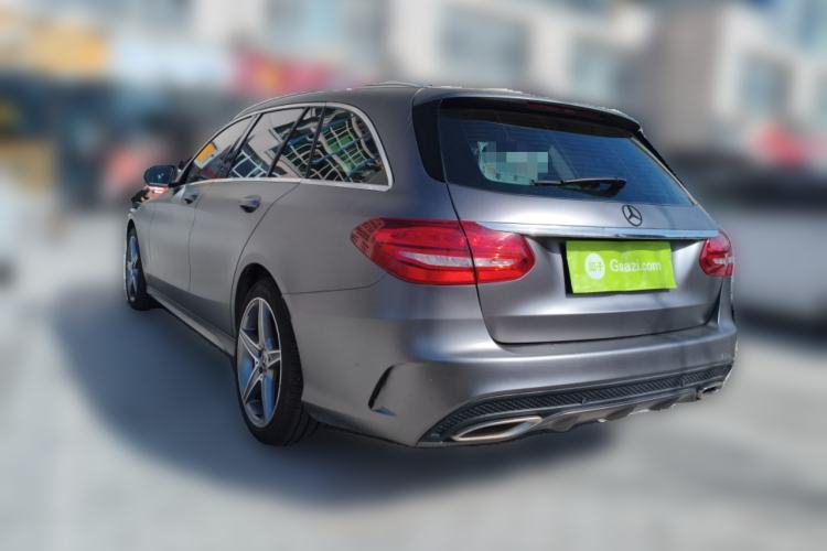 Used Mercedes-Benz C-Class 2017 Facelift C 200 Station Wagon Rear Left 45 Deg