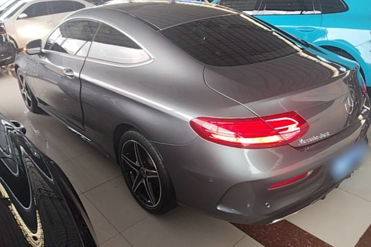 Used Mercedes-Benz C-Class 2017 Facelift C 200 Coupe Rear Left 45 Deg