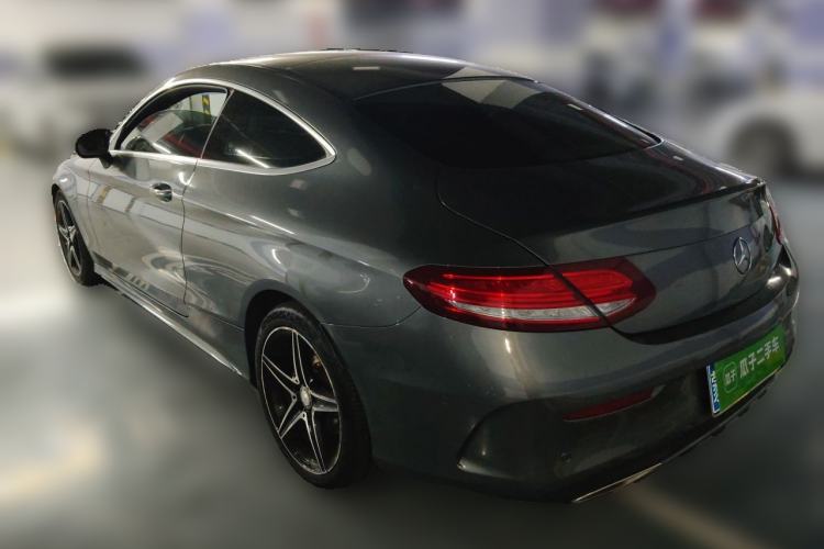 Used Mercedes-Benz C-Class 2017 Facelift C 200 Coupe Rear Left 45 Deg