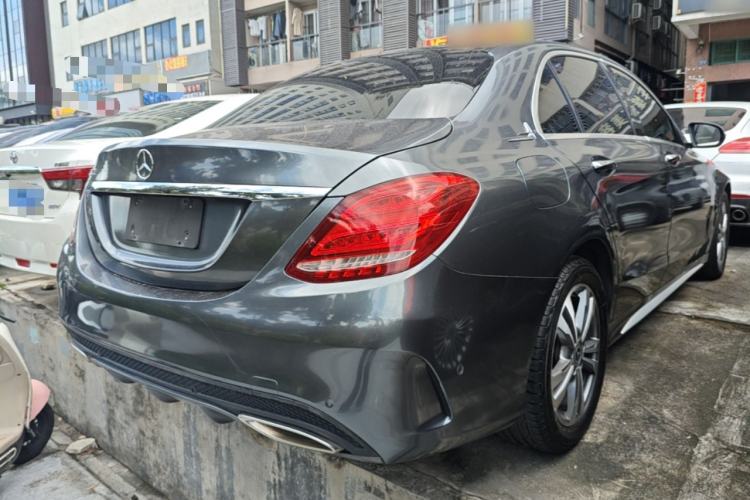 Used Mercedes-Benz C-Class 2017 Facelift C 200 L Sport Edition Rear Right 45 Deg