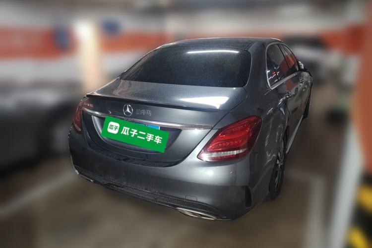 Used Mercedes-Benz C-Class 2017 C 200 L Sport Edition Rear Right 45 Deg