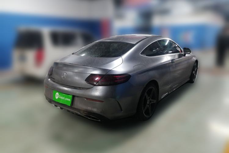 Used Mercedes-Benz C-Class 2017 Facelift C 200 Coupe Rear Right 45 Deg
