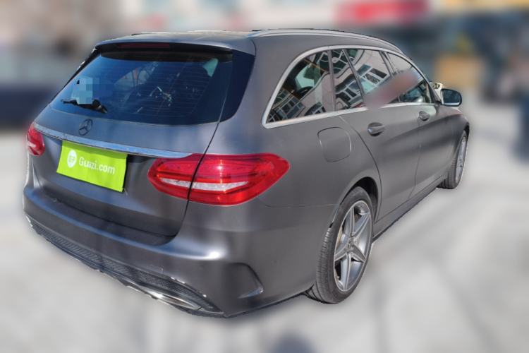 Used Mercedes-Benz C-Class 2017 Facelift C 200 Station Wagon Rear Right 45 Deg