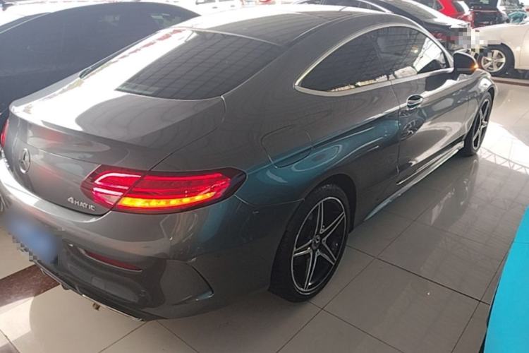 Used Mercedes-Benz C-Class 2017 Facelift C 200 Coupe Rear Right 45 Deg