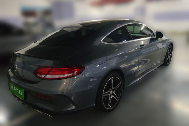 Used Mercedes-Benz C-Class 2017 Facelift C 200 Coupe Rear Right 45 Deg