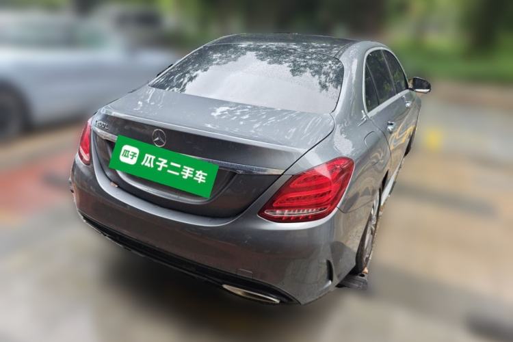 Used Mercedes-Benz C-Class 2017 C 200 L Sport Edition Rear Right 45 Deg