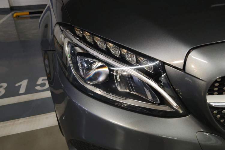 Used Mercedes-Benz C-Class 2017 Facelift C 200 Coupe Right Front Headlight