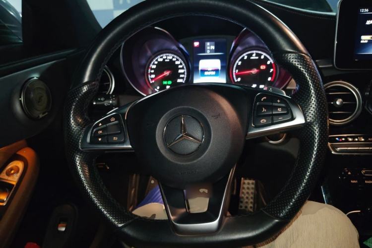 Used Mercedes-Benz C-Class 2017 Facelift C 200 Coupe Steering Wheel