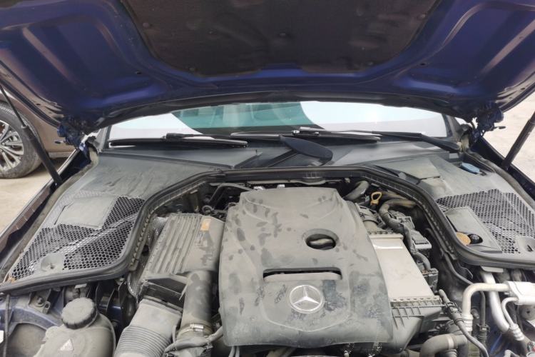 Used Mercedes-Benz C-Class 2017 Facelift C 200 Coupe Engine Bay