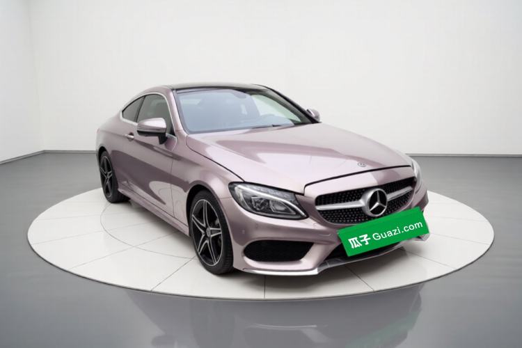 Used Mercedes-Benz C-Class 2017 Facelift C 200 Coupe Exterior 1