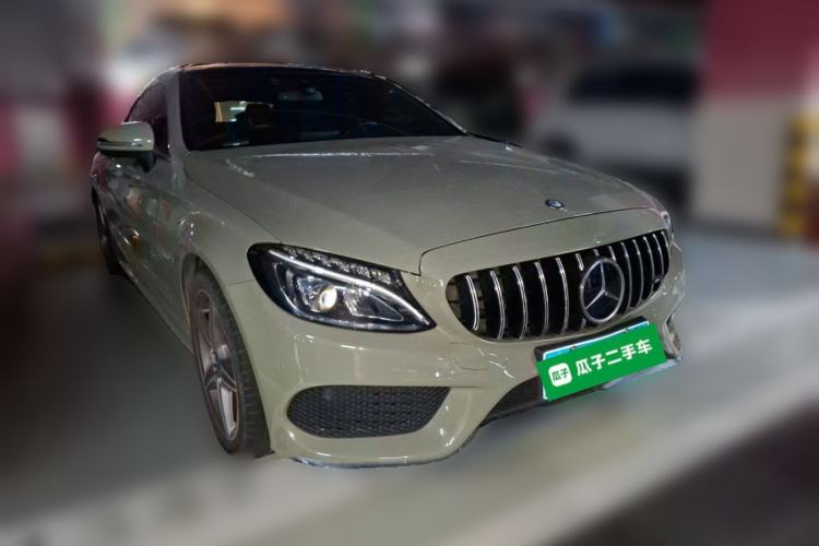 Used Mercedes-Benz C-Class 2017 Facelift C 200 Coupe Front Right 45 Deg