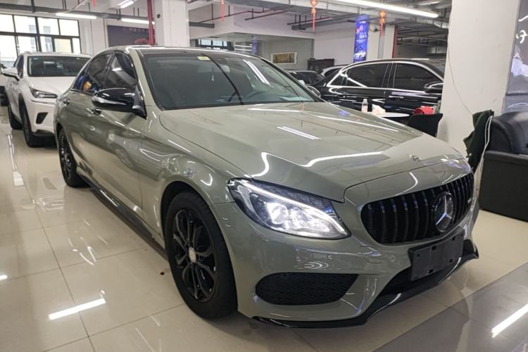 Used Mercedes-Benz C-Class 2017 C 180 L Sport Edition Front Right 45 Deg