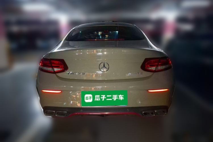 Used Mercedes-Benz C-Class 2017 Facelift C 200 Coupe Rear