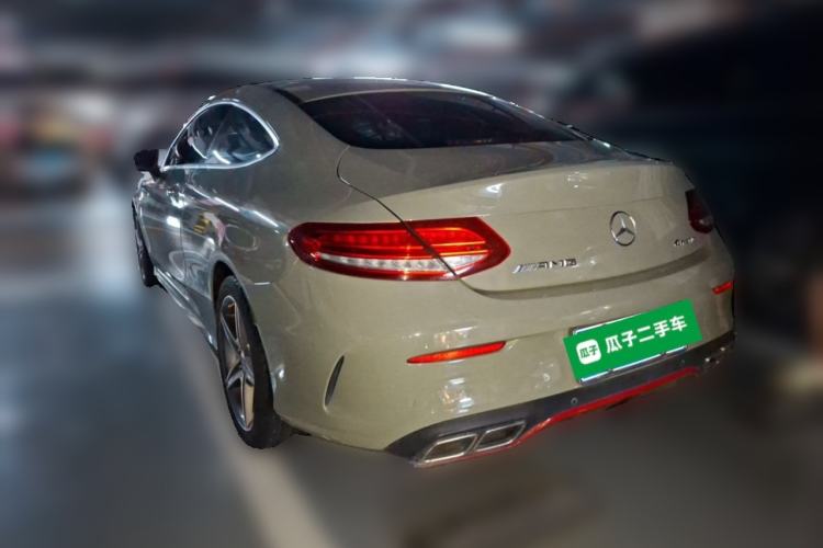 Used Mercedes-Benz C-Class 2017 Facelift C 200 Coupe Rear Left 45 Deg