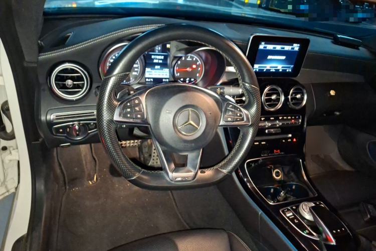 Used Mercedes-Benz C-Class 2017 Facelift C 200 Coupe Steering Wheel