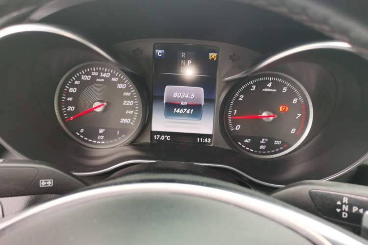 Used Mercedes-Benz C-Class 2017 Facelift C 200 Coupe Instrument Cluster