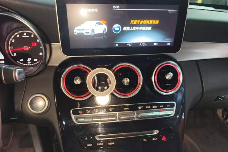 Used Mercedes-Benz C-Class 2017 Restyled C 200 Sport Edition Audio And AC Panel