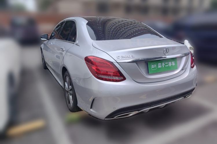 Used Mercedes-Benz C-Class 2017 Facelift C 200 L Sport Edition Rear Left 45 Deg