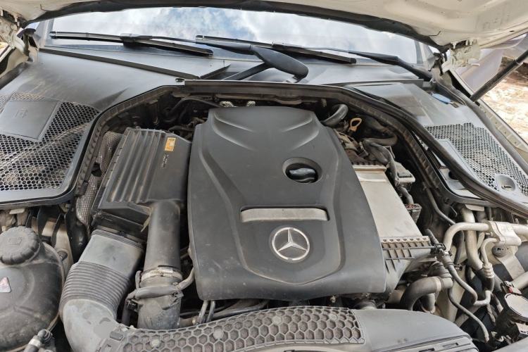 Used Mercedes-Benz C-Class 2017 C 200 station wagon Engine Bay