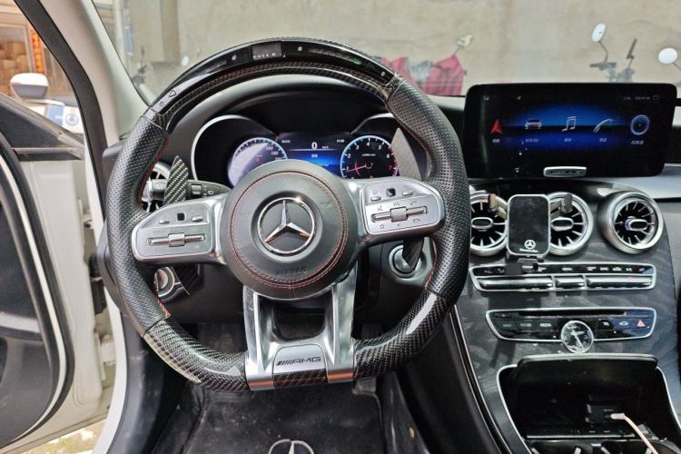 Used Mercedes-Benz C-Class 2017 C 200 station wagon Steering Wheel