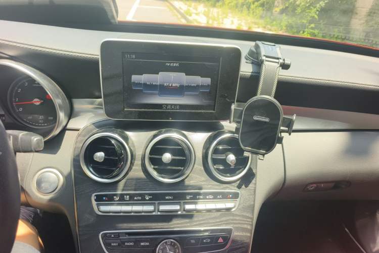 Used Mercedes-Benz C-Class 2017 Restyled C 180 L Fashion Edition Sport Version Audio And AC Panel