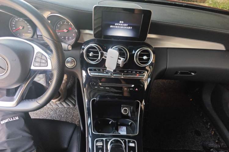 Used Mercedes-Benz C-Class 2017 C 200 Coupe Audio And AC Panel