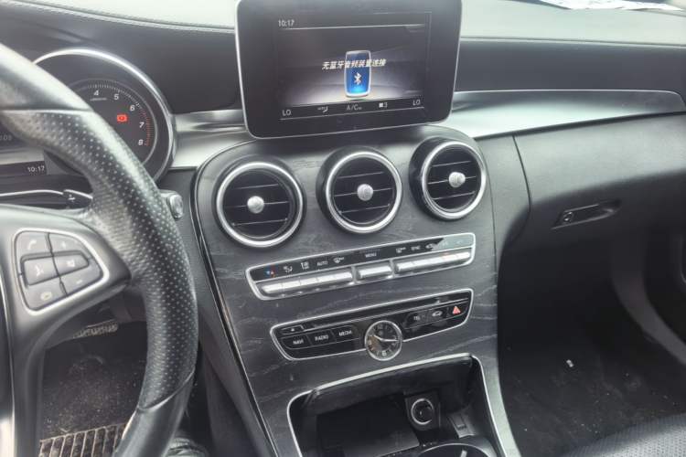 Used Mercedes-Benz C-Class 2017 C 180 L Sport Edition Audio And AC Panel