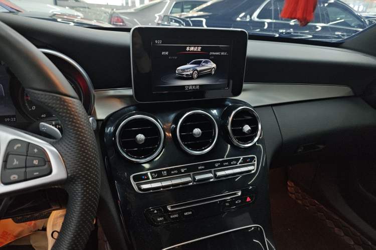 Used Mercedes-Benz C-Class 2017 C 200 Sport Edition Audio And AC Panel