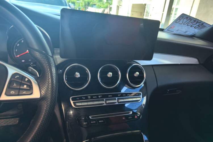 Used Mercedes-Benz C-Class 2017 C 200 Sport Edition Audio And AC Panel
