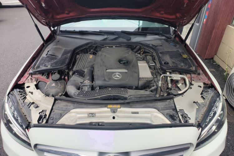 Used Mercedes-Benz C-Class 2017 C 200 L Sport Edition Engine Bay