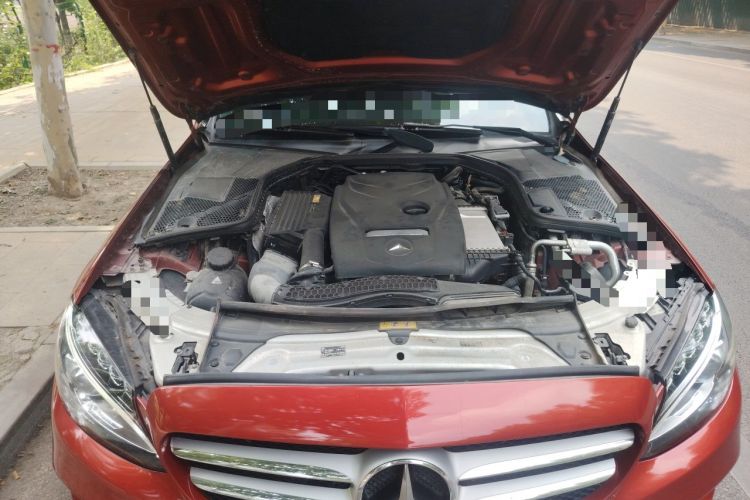 Used Mercedes-Benz C-Class 2017 Facelift C 200 L Sport Edition Engine Bay
