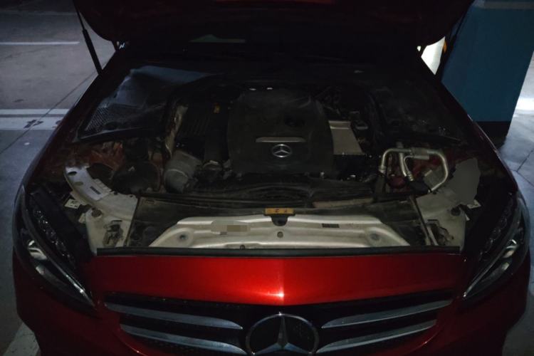 Used Mercedes-Benz C-Class 2017 C 200 Sport Edition Engine Bay