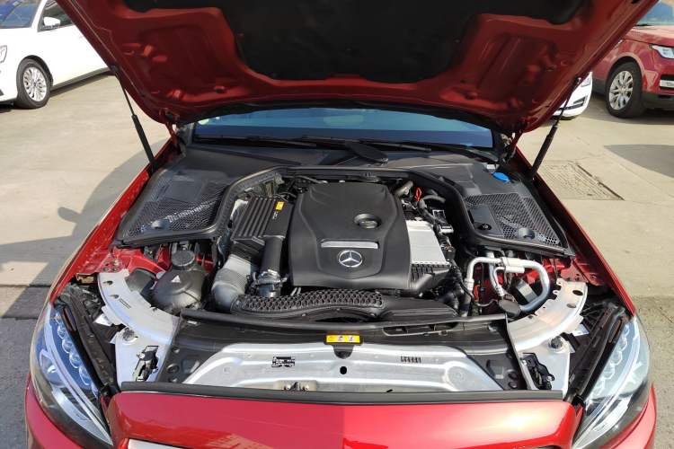 Used Mercedes-Benz C-Class 2017 Restyled C 180 L Fashion Edition Sport Version Engine Bay