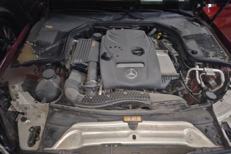Used Mercedes-Benz C-Class 2017 C 200 L Sport Edition Engine Bay