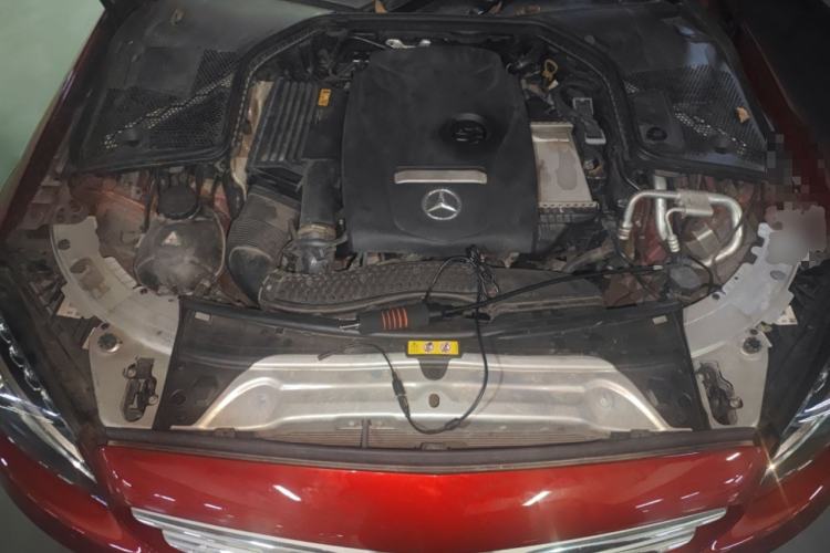 Used Mercedes-Benz C-Class 2017 Facelift C 200 L Sport Edition Engine Bay